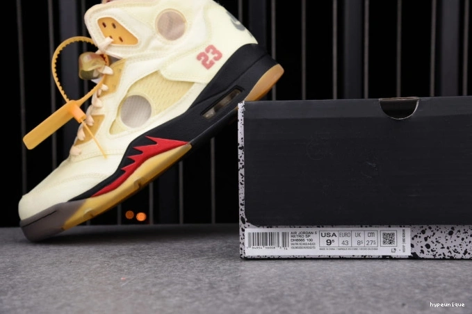 HYPE OFF-WHITE 5 DH8565-100 Retro Sail Jordan 0809
